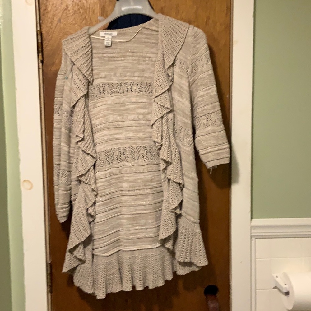 Buttonless Sweater